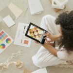 artist packaging artwork for sale at one of the best places to sell art online or locally